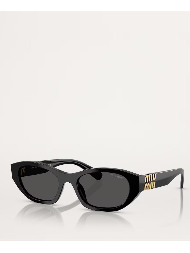 Nwt Miu Miu Sunglasses Black/Gray Women Eyewear